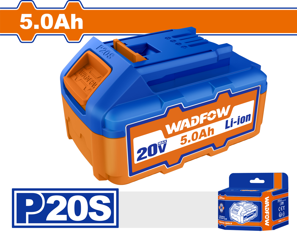 แบตเตอรี่ WADFOW WLBP550 20V 5.0Ah