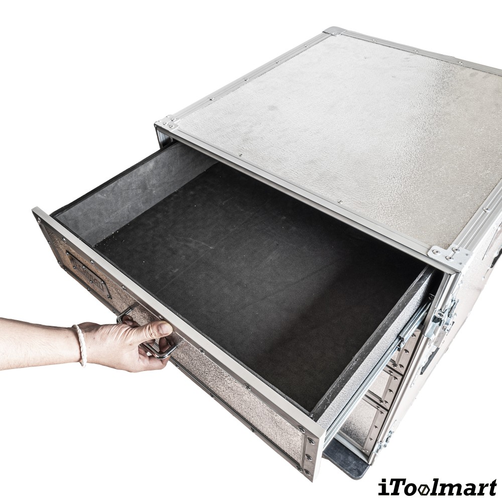 ตู้เครื่องมือช่าง Techman DR002H-2T 4 ชั้น Fright case tool cabinet