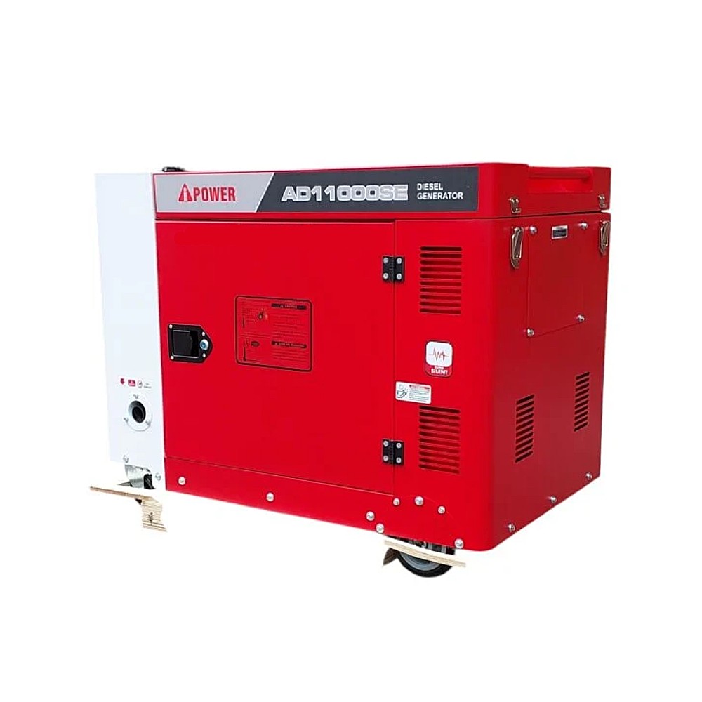 เครื่องปั่นไฟ ดีเซล AiPOWER AD11000SE Silent type กำลังไฟสูงสุด 8.5 kW