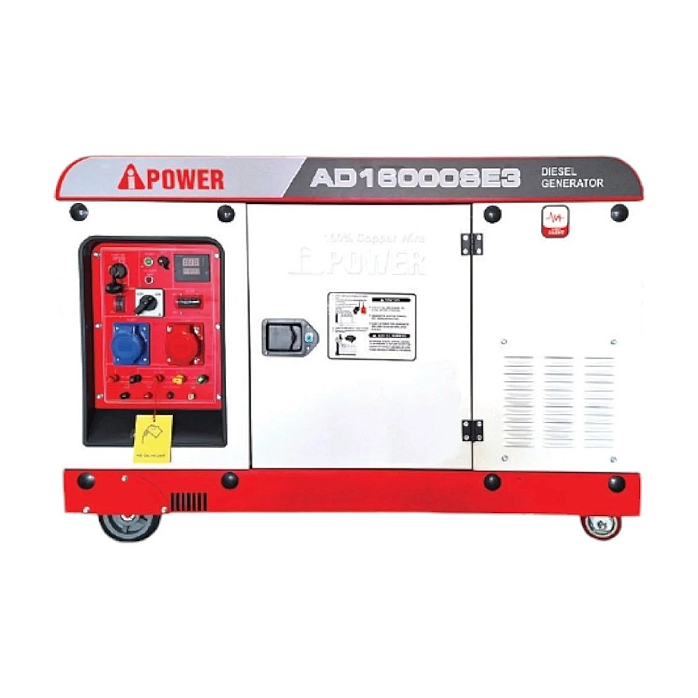 เครื่องปั่นไฟ ดีเซล AiPOWER AD16000SE3 Silent กำลังไฟสูงสุด 13.0 kW