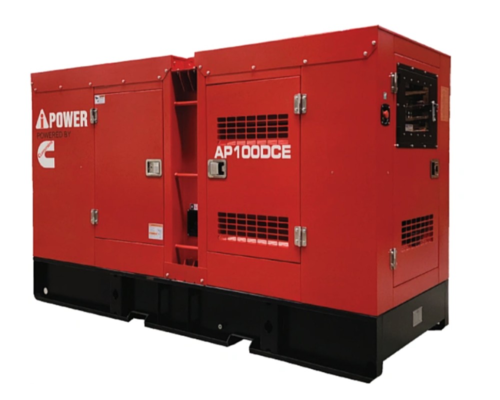 เครื่องปั่นไฟ ดีเซล ขนาดใหญ่ AiPOWER AP100DCE สำหรับงานหนัก กำลังไฟสูงสุด 88.0 kW