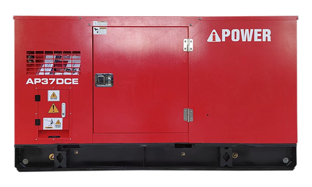 เครื่องปั่นไฟ ดีเซล ขนาดใหญ่ AiPOWER AP37DCE สำหรับงานหนัก กำลังไฟสูงสุด 30.0 kW