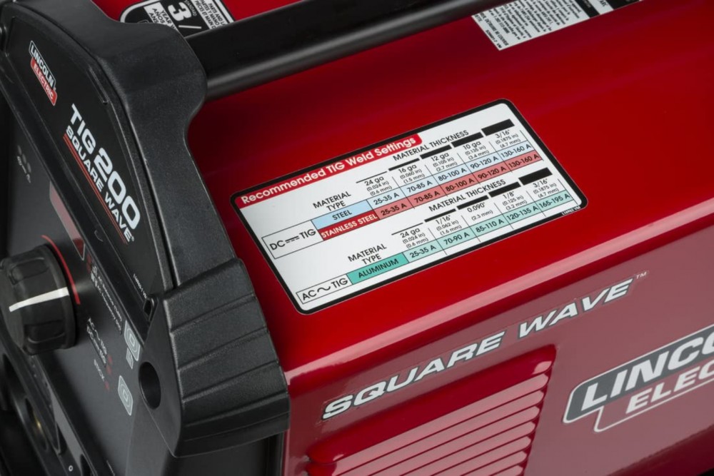 เครื่องเชื่อม TIG Lincoln Electric Square Wave® TIG 200 TIG Welder