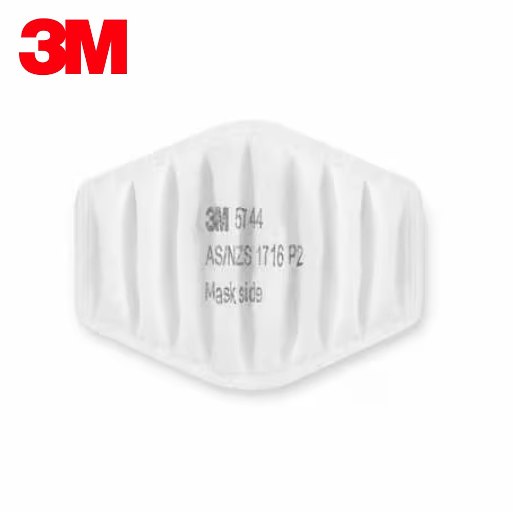 แผ่นกรอง 3M 5744 สำหรับหน้ากากไส้กรองเดี่ยว รุ่น 5744, P2 (10 ชิ้น/แพ็ค)