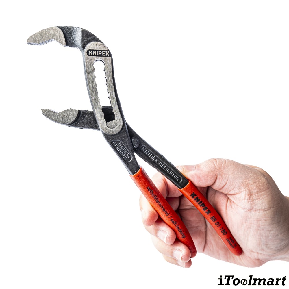 คีมคอม้า Knipex 88 01 180 SB Alligator® Water Pump Pliers 180 mm 