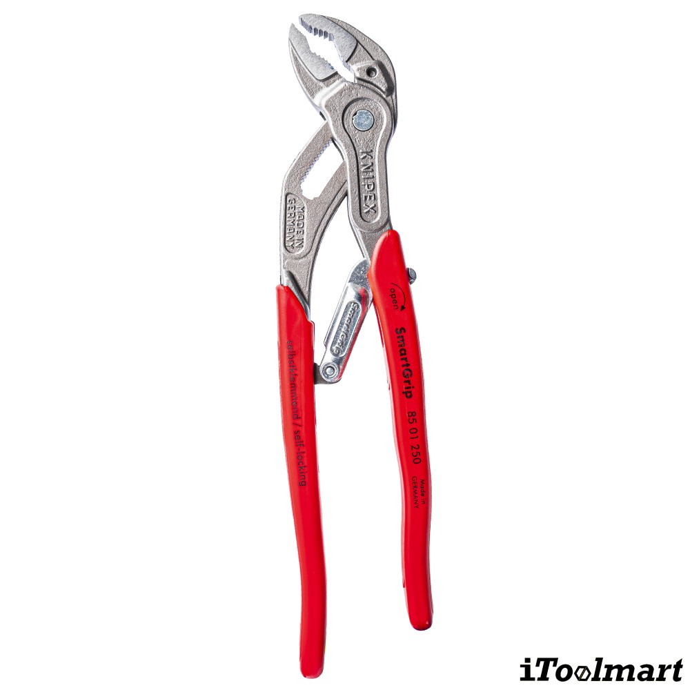คีมคอม้า คีมปั๊มน้ำ ปรับอัตโนมัติ KNIPEX 85 01 250 SB ขนาด 250 มม 