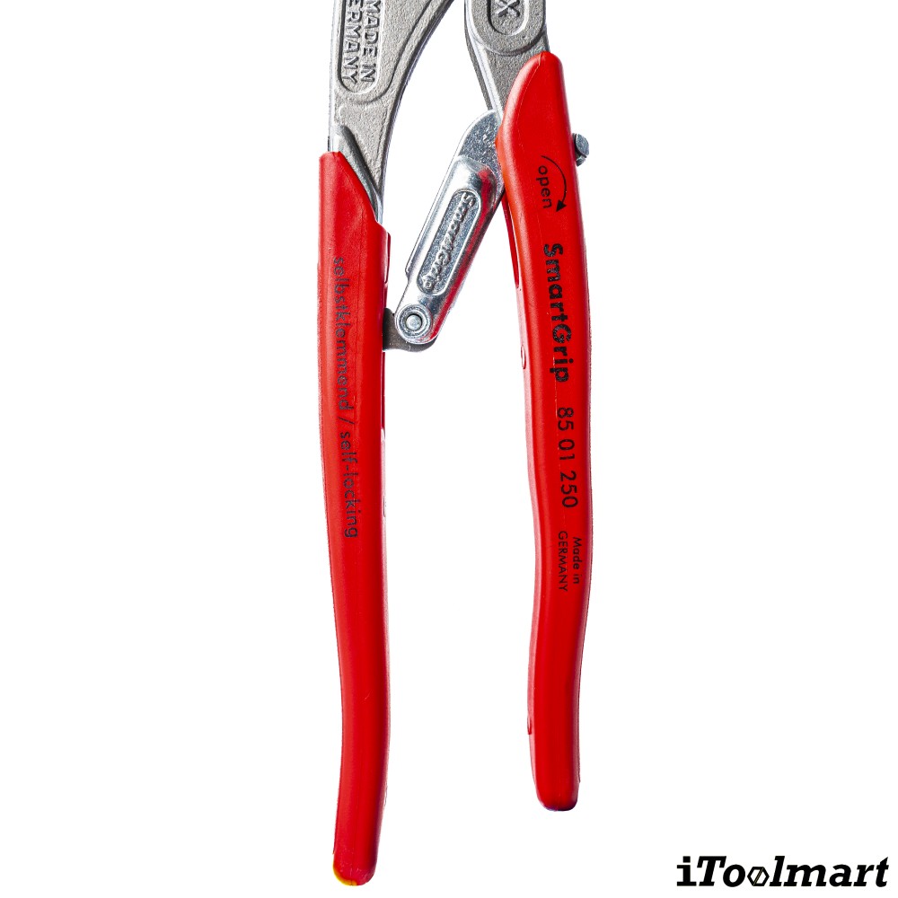 คีมคอม้า คีมปั๊มน้ำ ปรับอัตโนมัติ KNIPEX 85 01 250 SB ขนาด 250 มม 