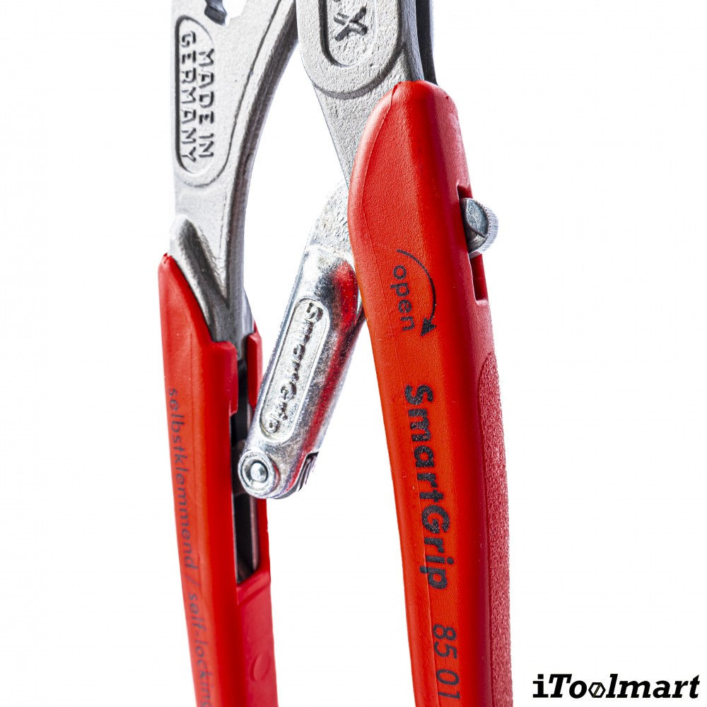 คีมคอม้า คีมปั๊มน้ำ ปรับอัตโนมัติ KNIPEX 85 01 250 SB ขนาด 250 มม 