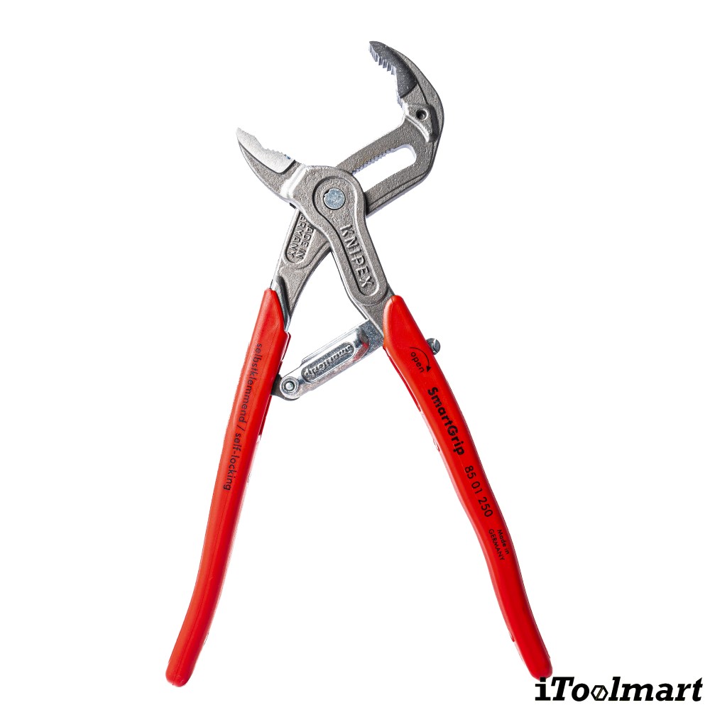 คีมคอม้า คีมปั๊มน้ำ ปรับอัตโนมัติ KNIPEX 85 01 250 SB ขนาด 250 มม 