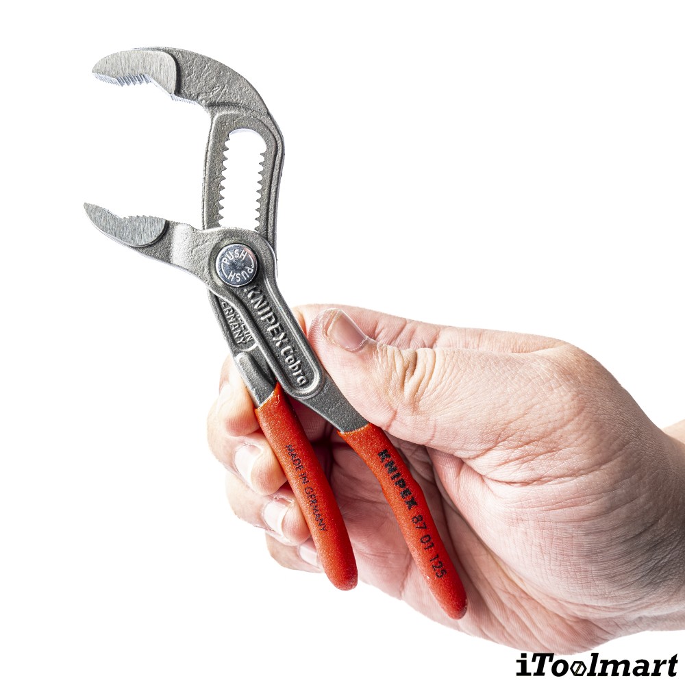 คีมคอม้า KNIPEX Cobra 87 01 150 SB ขนาด 150 mm