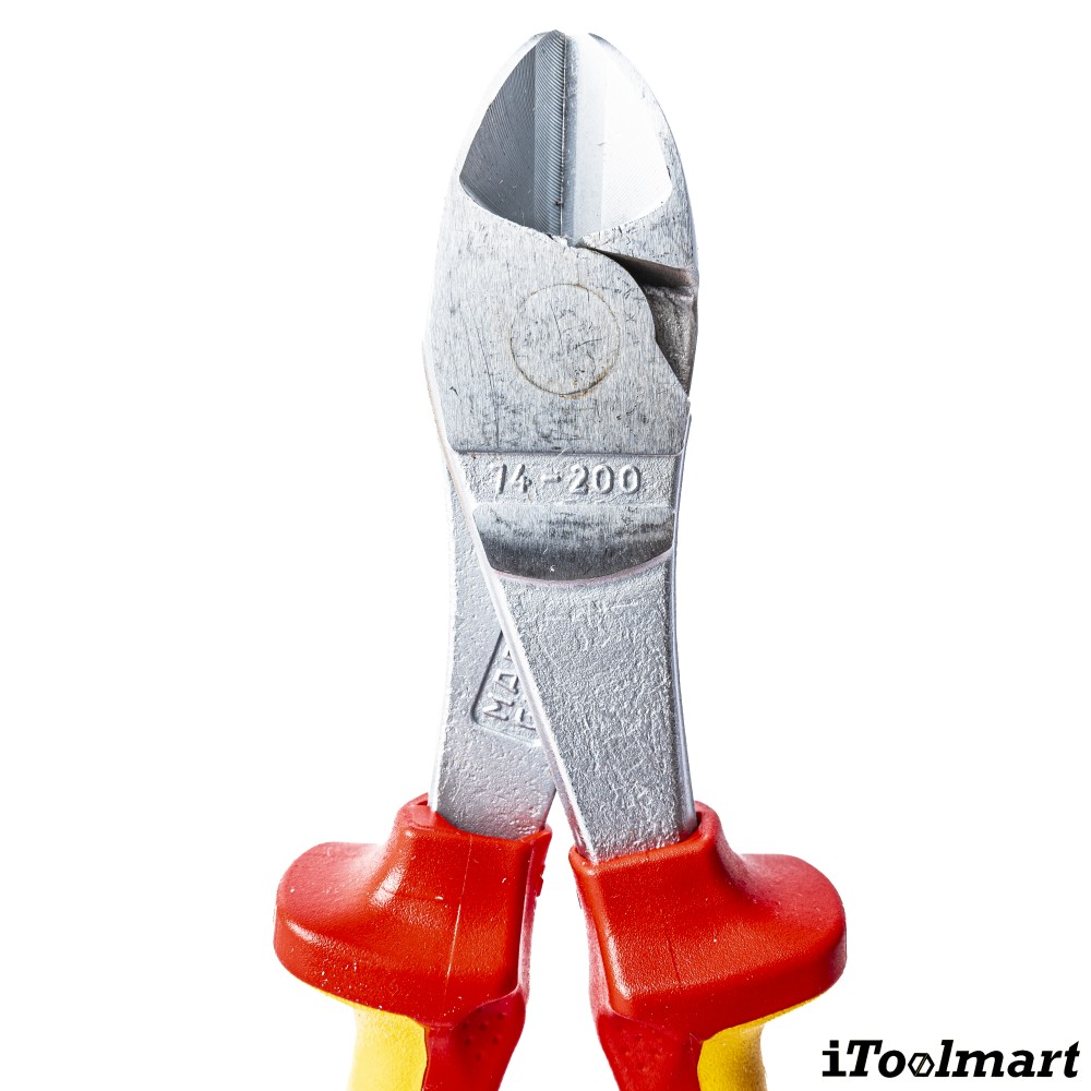 คีมตัดปากทแยง Knipex 74 06 200 T ด้ามจับหุ้มฉนวน VDE ความยาว 200 มม 
