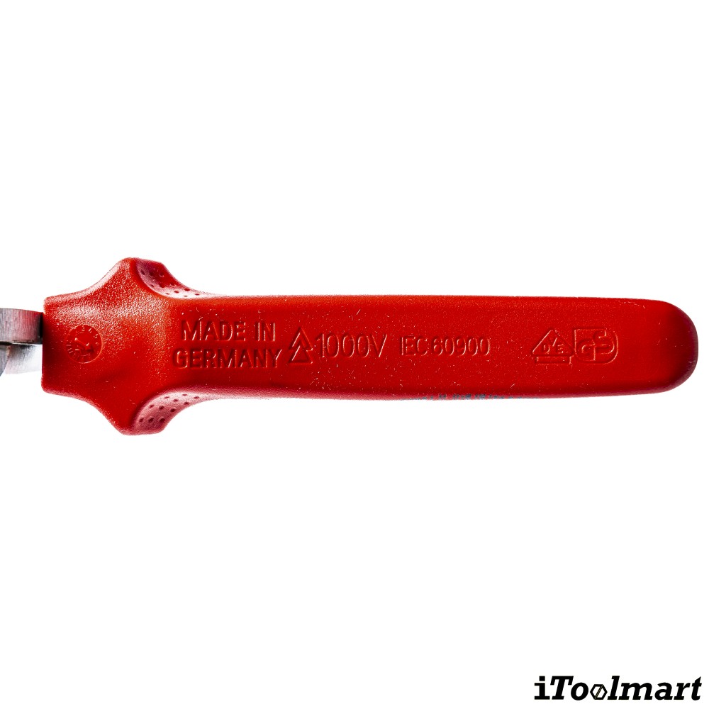 คีมปากกลม Knipex 30 36 160 ด้ามหุ้มฉนวน ด้าม VDE