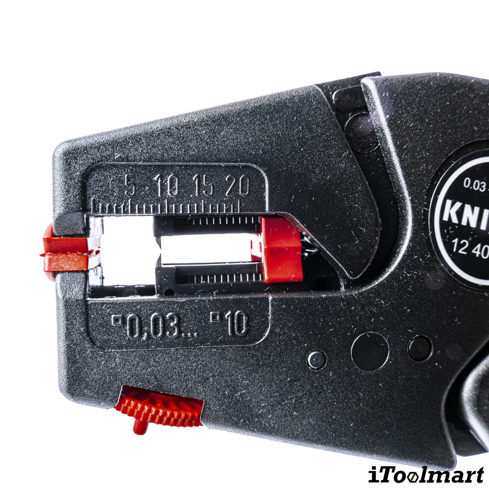 เครื่องปอกสายไฟ KNIPEX 12 40 200 SB Mini Wire Stripper