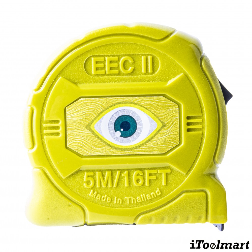 ตลับเมตร Techman X Protape E5 1 iTOOLMART ขนาด 5 เมตร สีเขียว