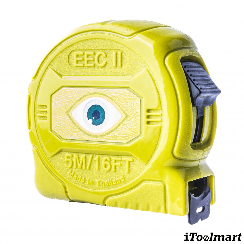 ตลับเมตร Techman X Protape E5 1 iTOOLMART ขนาด 5 เมตร สีเขียว