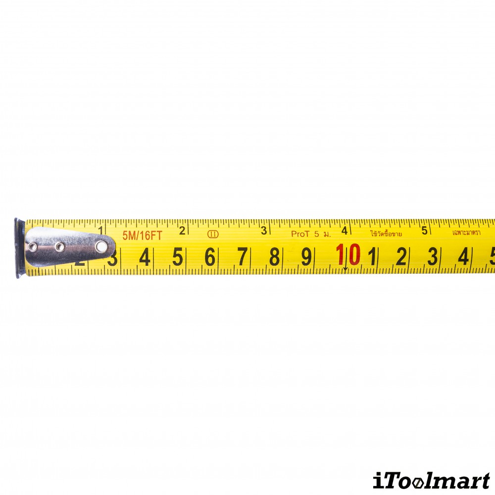 ตลับเมตร Techman X Protape E5 1 iTOOLMART ขนาด 5 เมตร สีเขียว