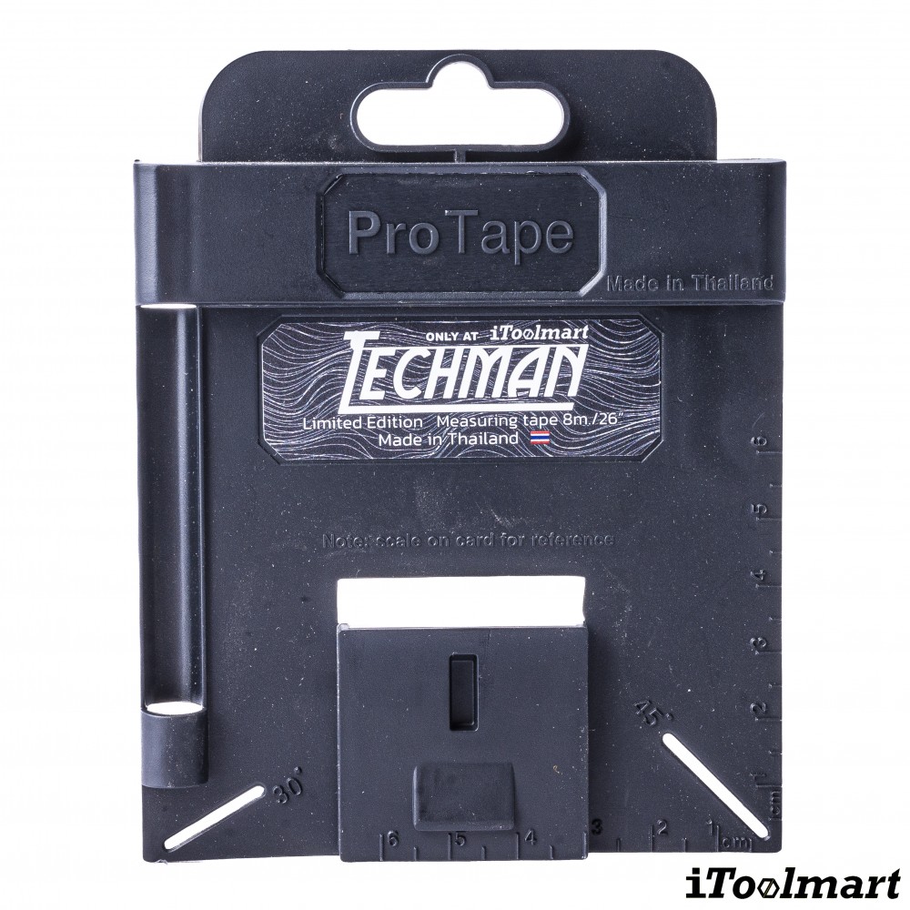 ตลับเมตร Techman X Protape E5 1 iTOOLMART ขนาด 5 เมตร สีเขียว