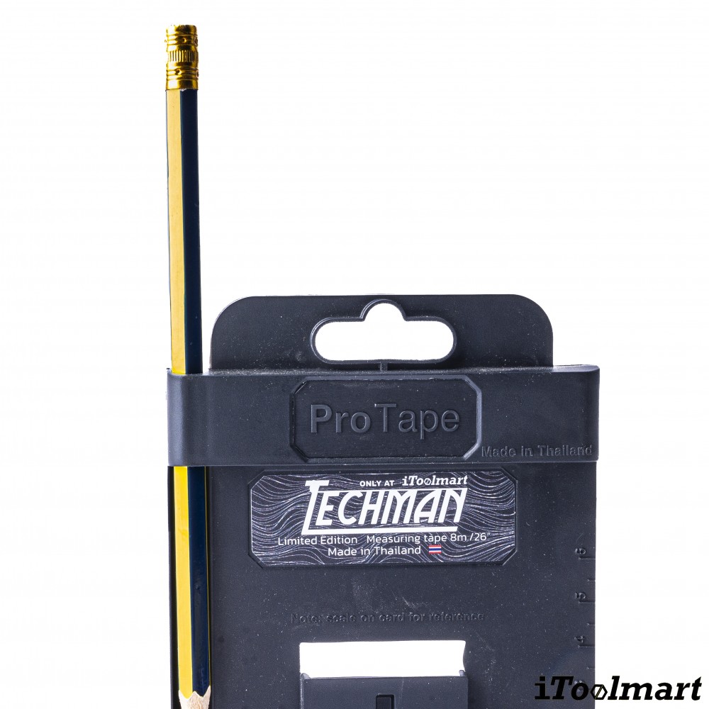 ตลับเมตร Techman X Protape E5 1 iTOOLMART ขนาด 5 เมตร สีเขียว