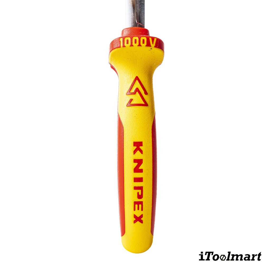 คีมปากแบนแหลม Knipex 26 16 200 ด้ามหุ้มฉนวน ด้าม VDE ความยาว 200 มม 