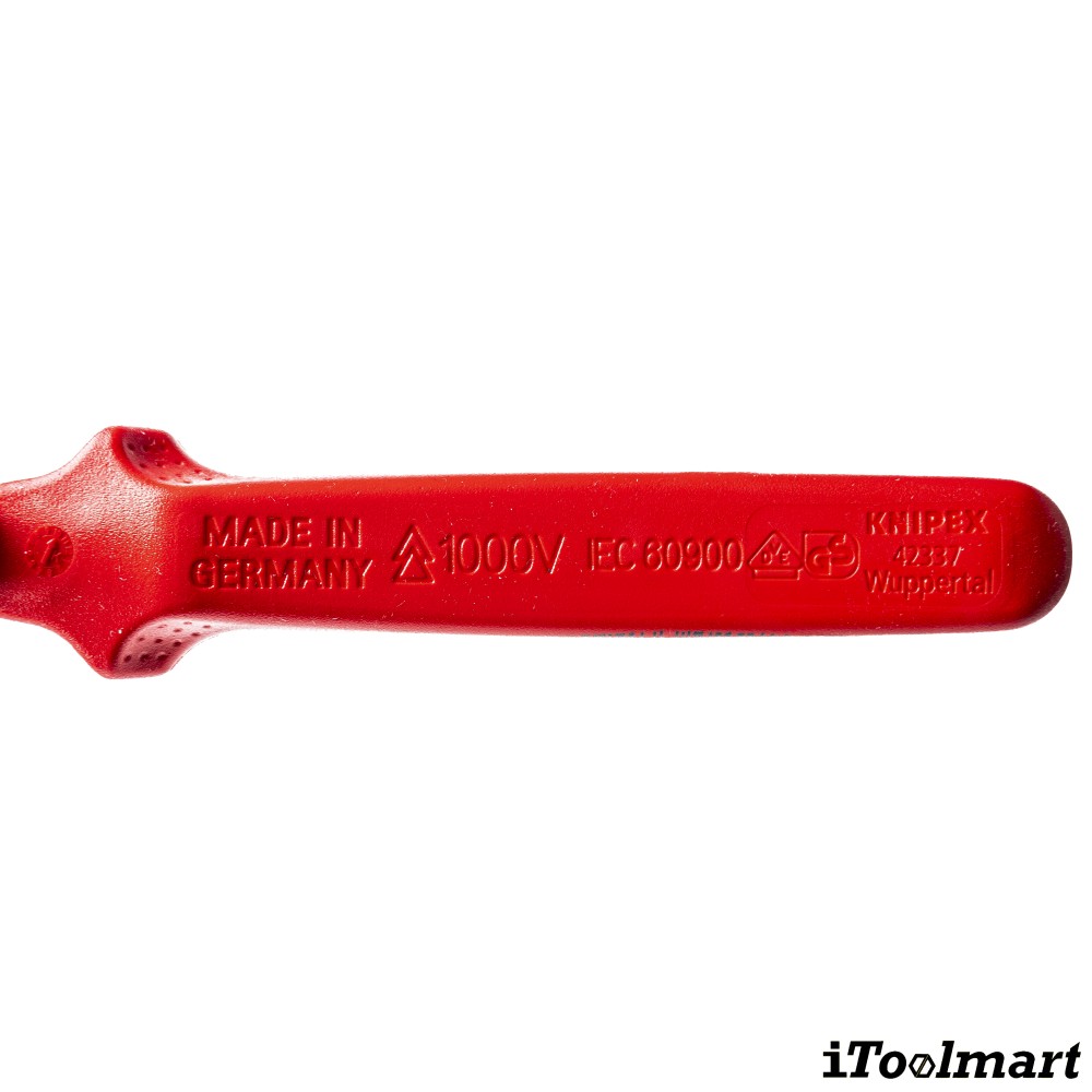 คีมปากแบนแหลม Knipex 26 16 200 ด้ามหุ้มฉนวน ด้าม VDE ความยาว 200 มม 