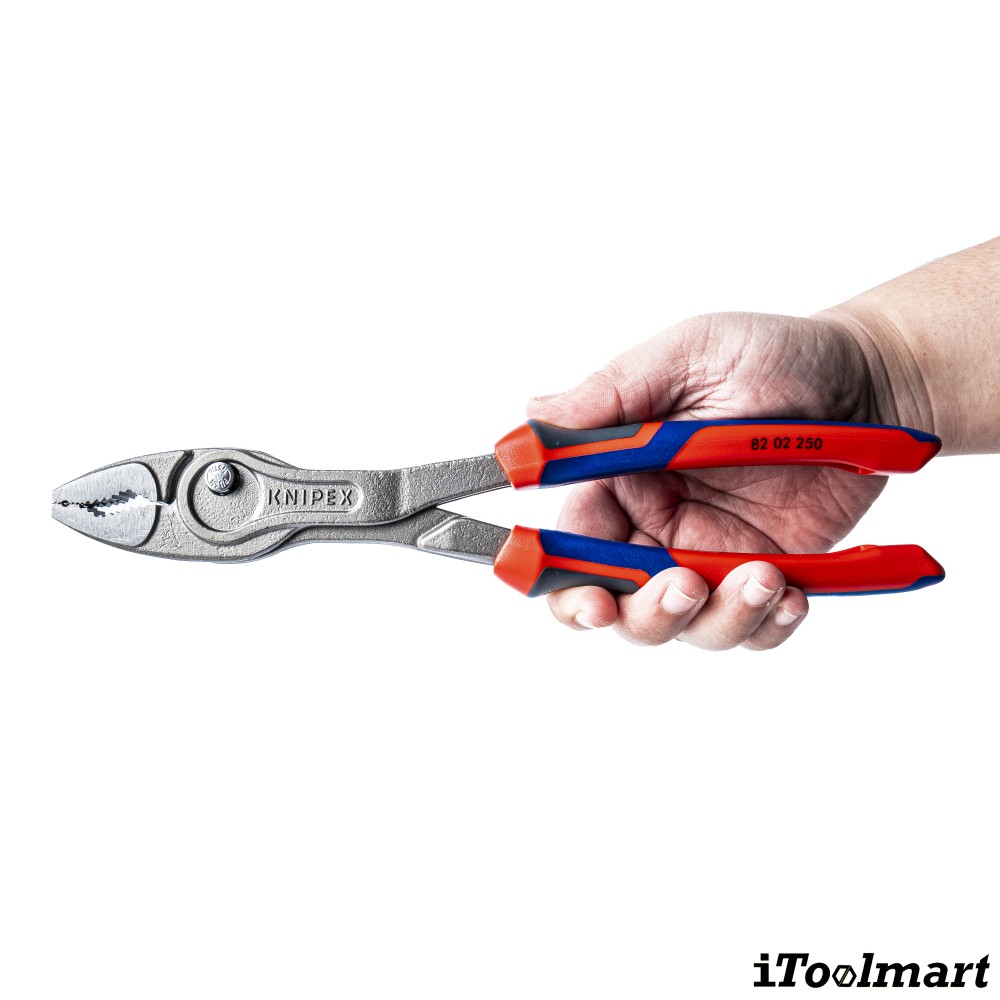 คีมปากจิ้งจก KNIPEX 82 02 250 ด้ามจับ mit Comfort Griffen ขนาด 257 mm  คีมปากจิ้งจก KNIPEX 82 02 250 ด้ามจับ mit Comfort Griffen ขนาด 257 mm