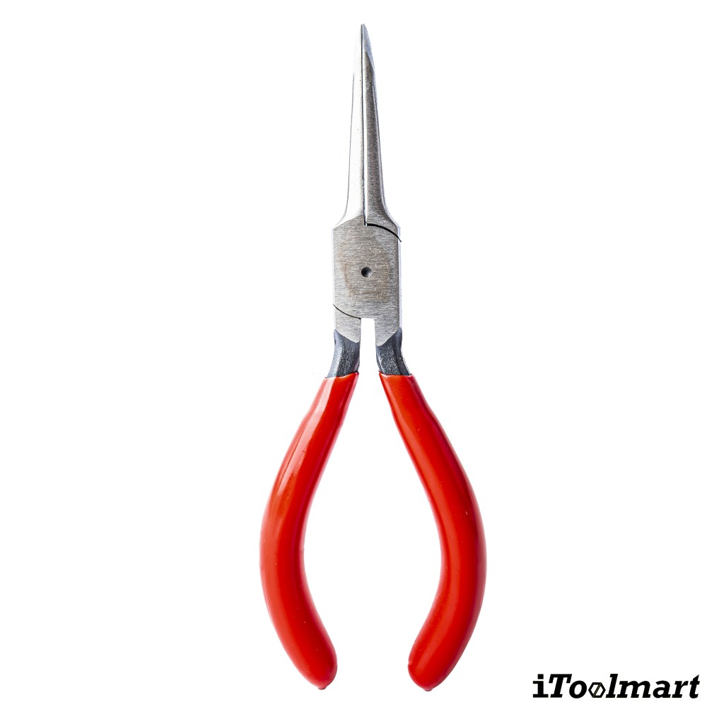 คีมปากแบนโค้ง 45 องศา Knipex 31 21 160 SB ด้ามพลาสติก