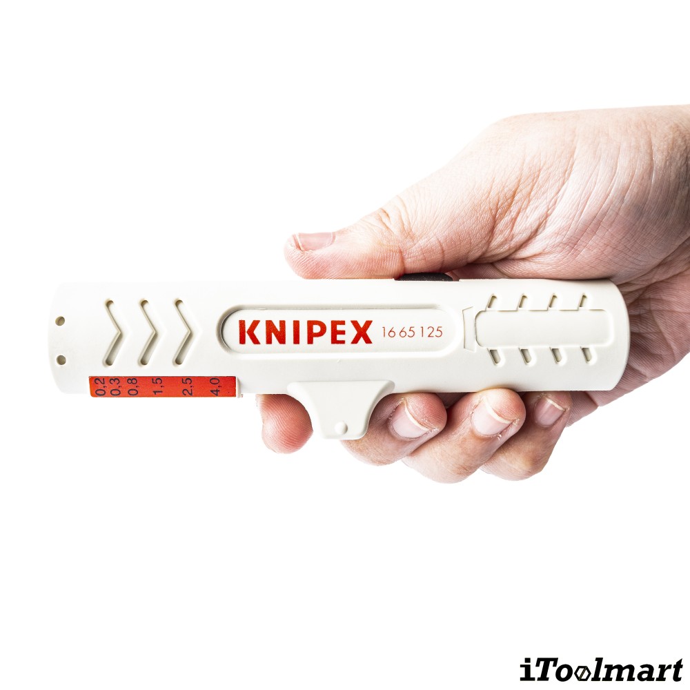 เครื่องปอกสายแลน KNIPEX 16 65 125 SB UTP and STP data cables