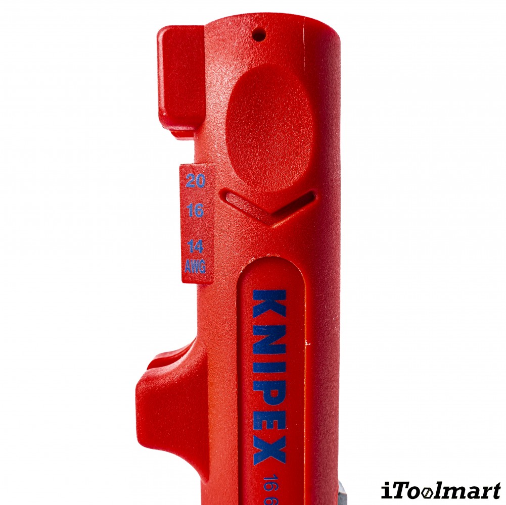 เครื่องปอกสายไฟ KNIPEX 16 64 125 SB Flat and round cable