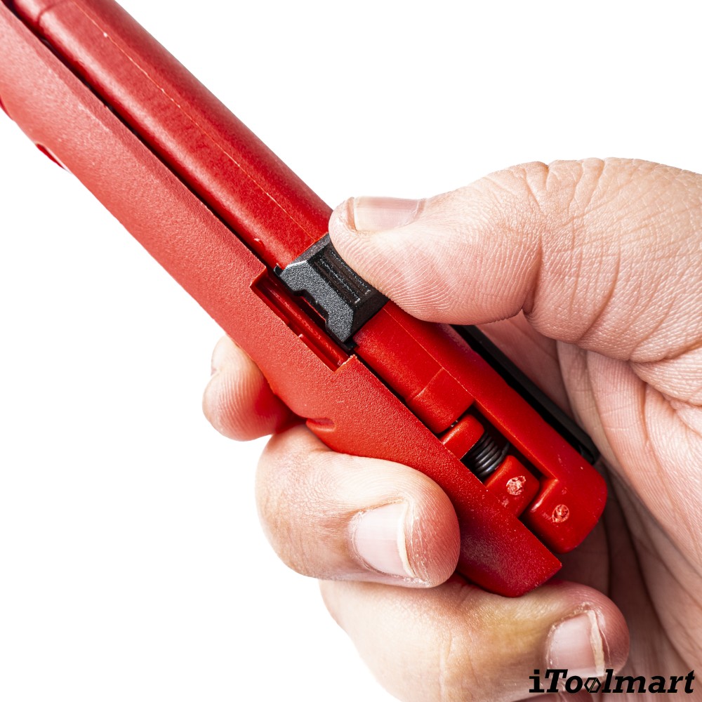 เครื่องปอกสายไฟ KNIPEX 16 64 125 SB Flat and round cable