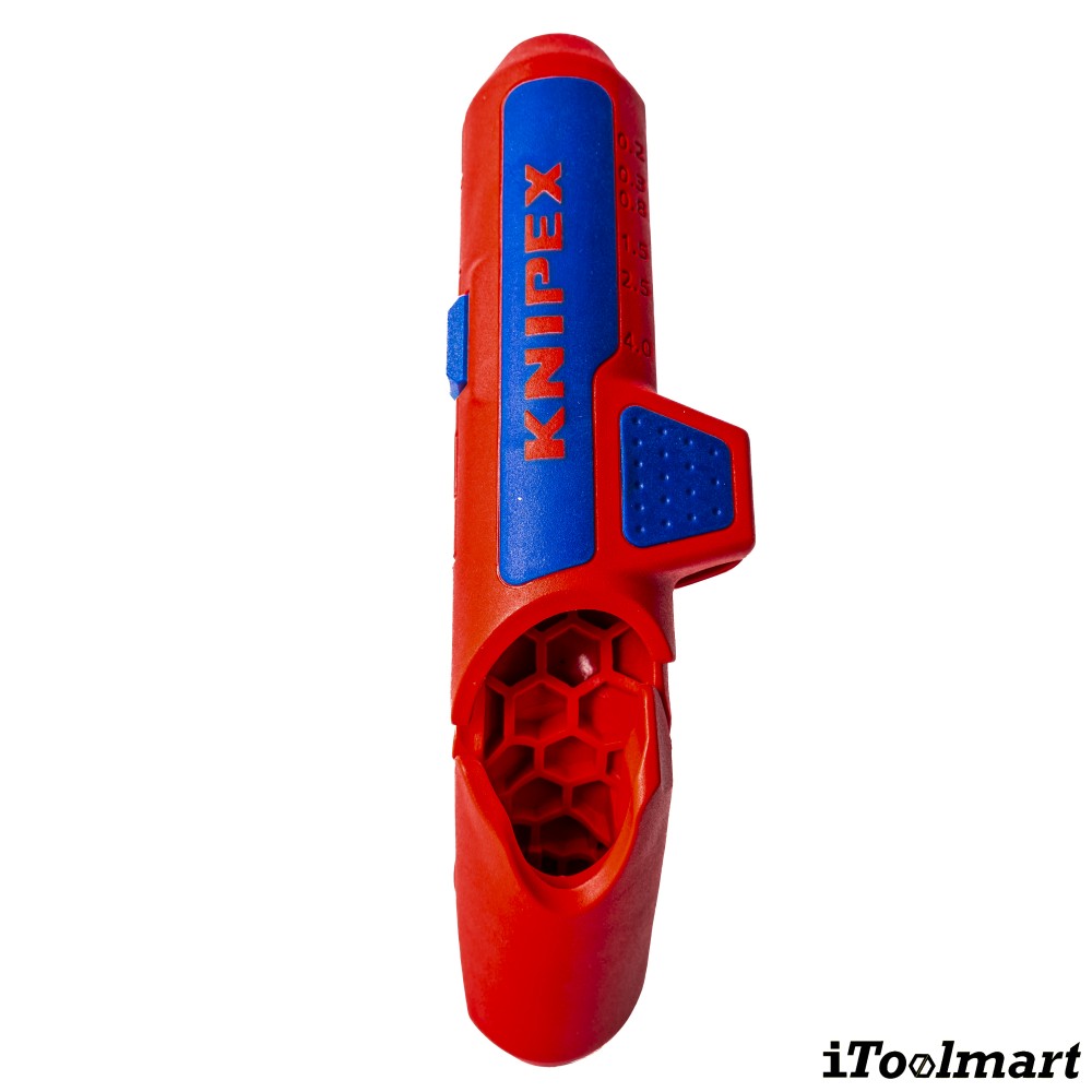 เครื่องปอกสายไฟ สายเคเบิล KNIPEX 16 95 02 SB ErgoStrip® สำหรับผู้ที่ถนัดมือซ้าย