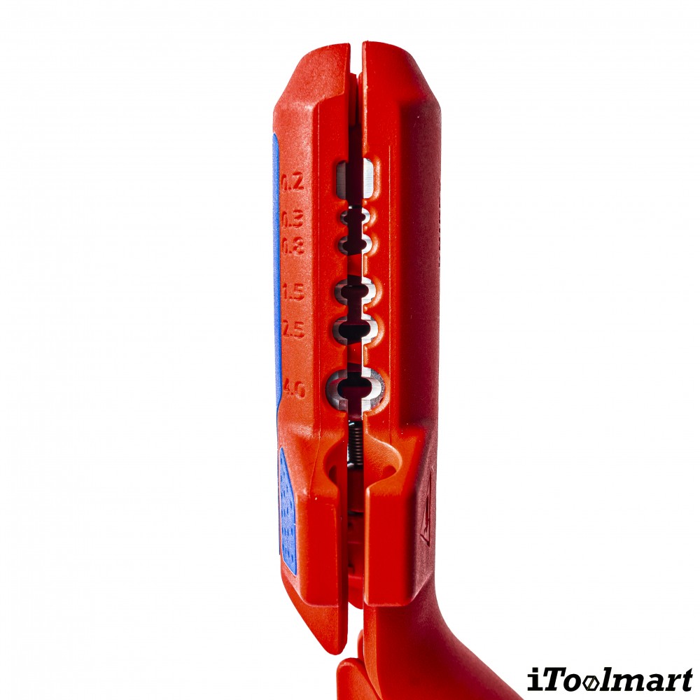 เครื่องปอกสายไฟ สายเคเบิล KNIPEX 16 95 02 SB ErgoStrip® สำหรับผู้ที่ถนัดมือซ้าย