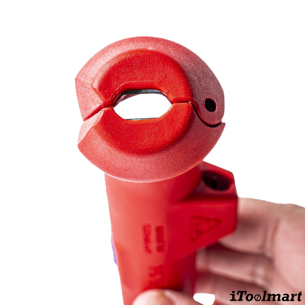 เครื่องปอกสายไฟ สายเคเบิล KNIPEX 16 95 02 SB ErgoStrip® สำหรับผู้ที่ถนัดมือซ้าย