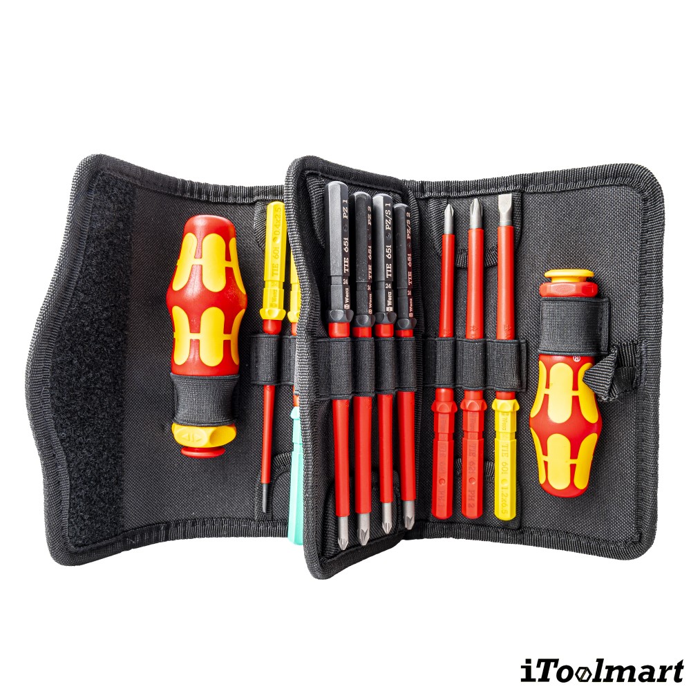 ชุดไขควง Wera Kraftform Kompakt VDE 17 RA 1  05006618001 ชุด 17 ชิ้น