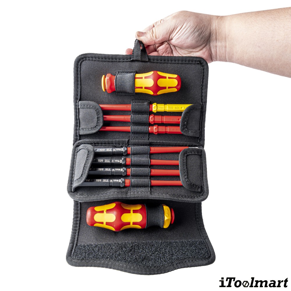 ชุดไขควง Wera Kraftform Kompakt VDE 17 RA 1  05006618001 ชุด 17 ชิ้น