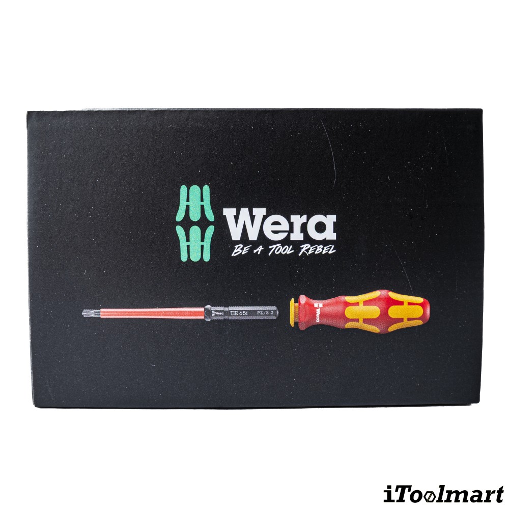 ชุดไขควง Wera Kraftform Kompakt VDE 16 Universal 1 05006607001 ชุด 16 ชิ้น
