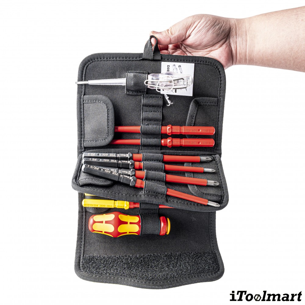 ชุดไขควง Wera Kraftform Kompakt VDE 16 Universal 1 05006607001 ชุด 16 ชิ้น