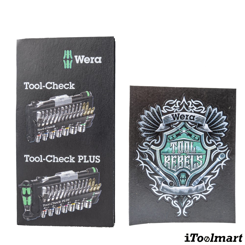 ชุดไขควงและประแจ Wera Tool Check PLUS Kneeling Pad 05134544001  ชุด 40 ชิ้น 