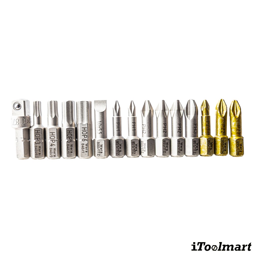 ชุดไขควงและประแจ Wera Tool Check PLUS Kneeling Pad 05134544001  ชุด 40 ชิ้น 