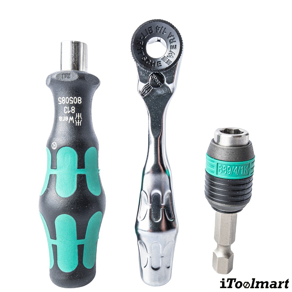 ชุดไขควงและประแจ Wera Tool Check PLUS Kneeling Pad 05134544001  ชุด 40 ชิ้น 