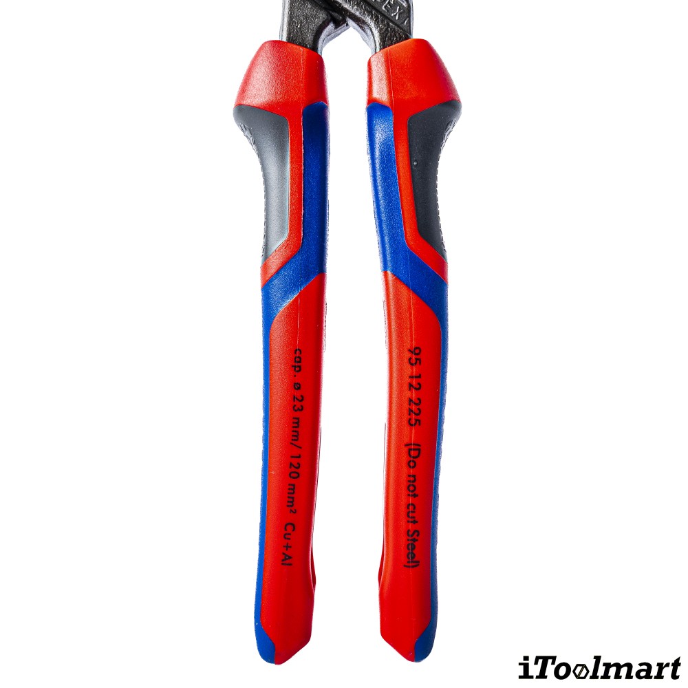 กรรไกรตัดสายไฟ สายเคเบิ้ล KNIPEX 95 12 225 ความยาว 200 มม 