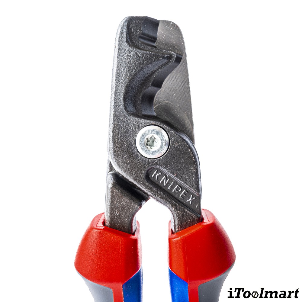 กรรไกรตัดสายไฟ สายเคเบิ้ล KNIPEX 95 12 225 ความยาว 200 มม 