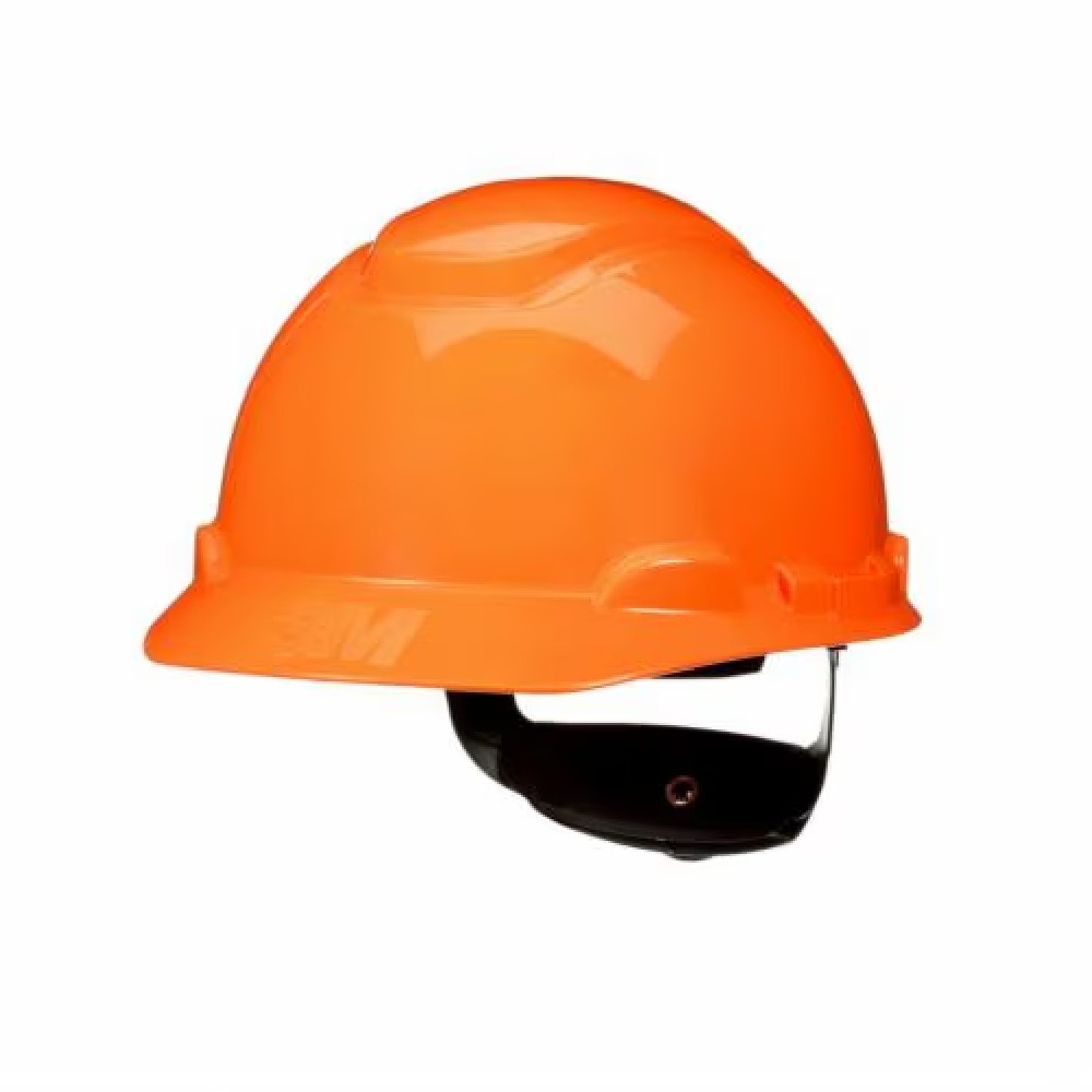 หมวกนิรภัย 3M H 706SFR UV แบบปรับหมุน สีส้ม