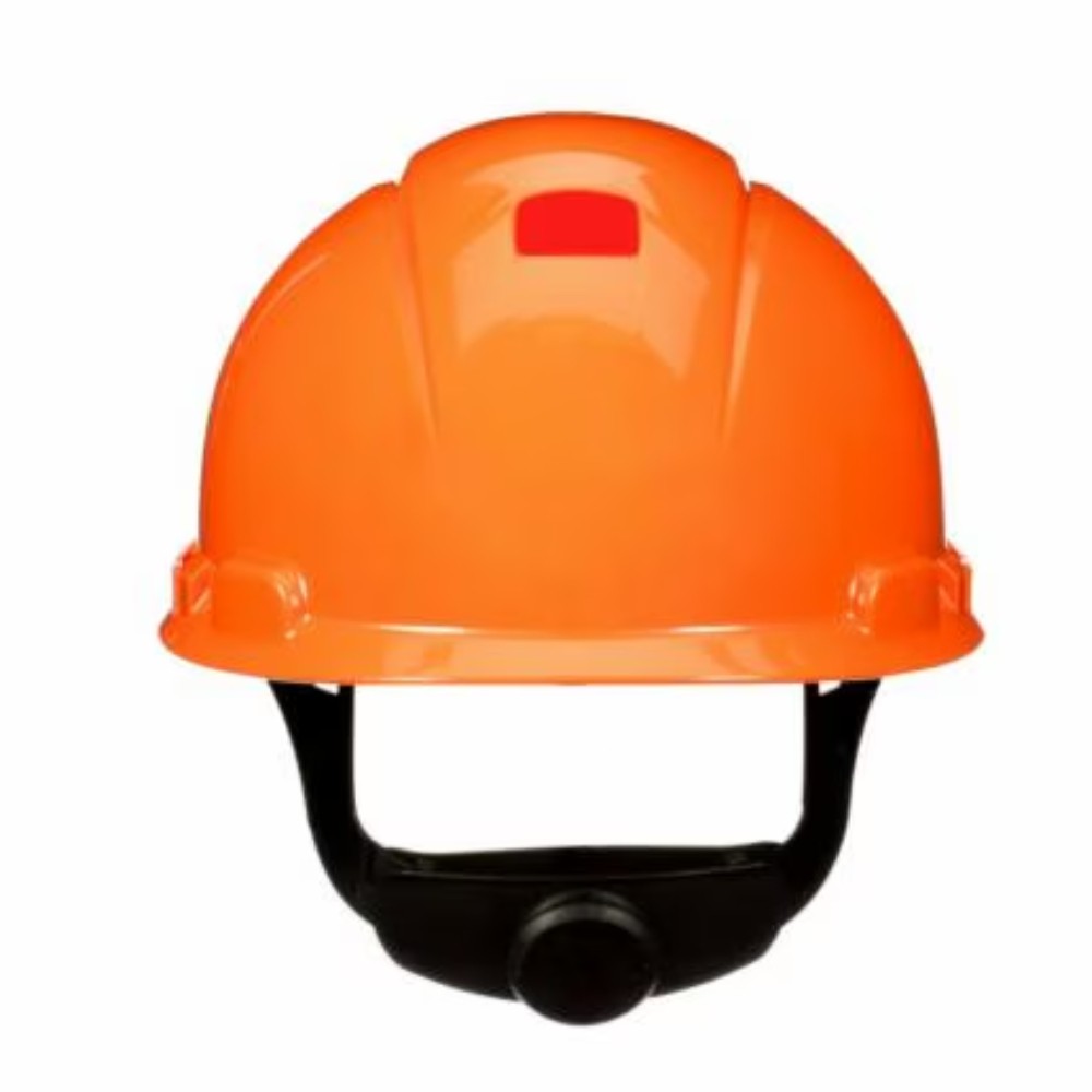 หมวกนิรภัย 3M H 706SFR UV แบบปรับหมุน สีส้ม