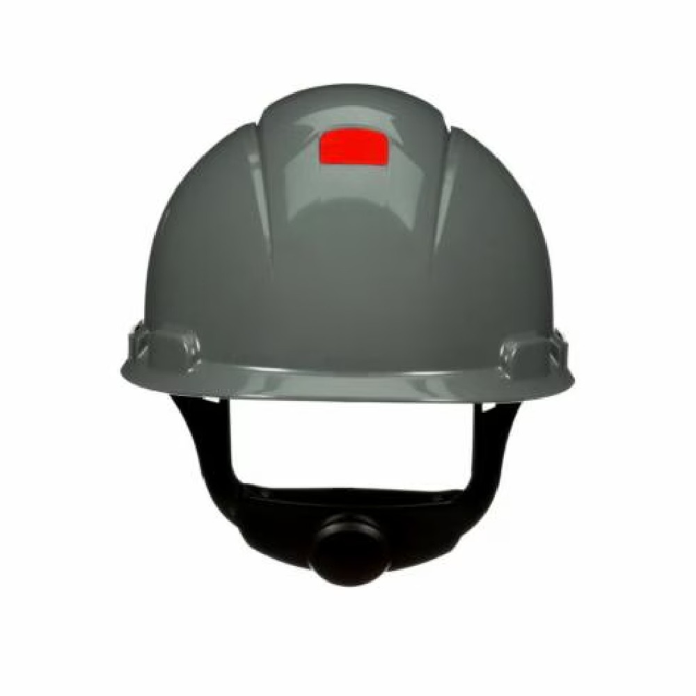 หมวกนิรภัย 3M H 708SFR UV แบบปรับหมุน สีเทา