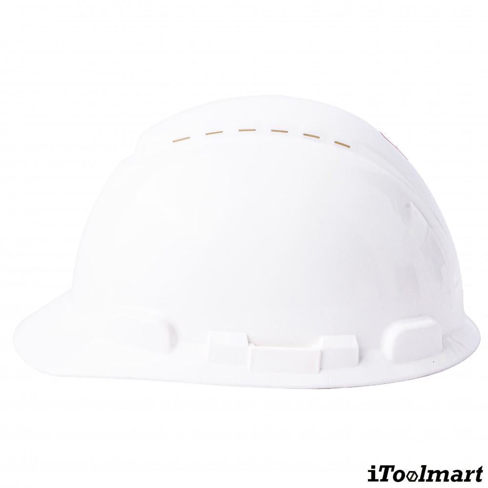 หมวกนิรภัย 3M™ H 701SFR UV แบบปรับหมุนระบายอากาศ  สีขาว  ไม่รวมสายรัดคาง  7100239982