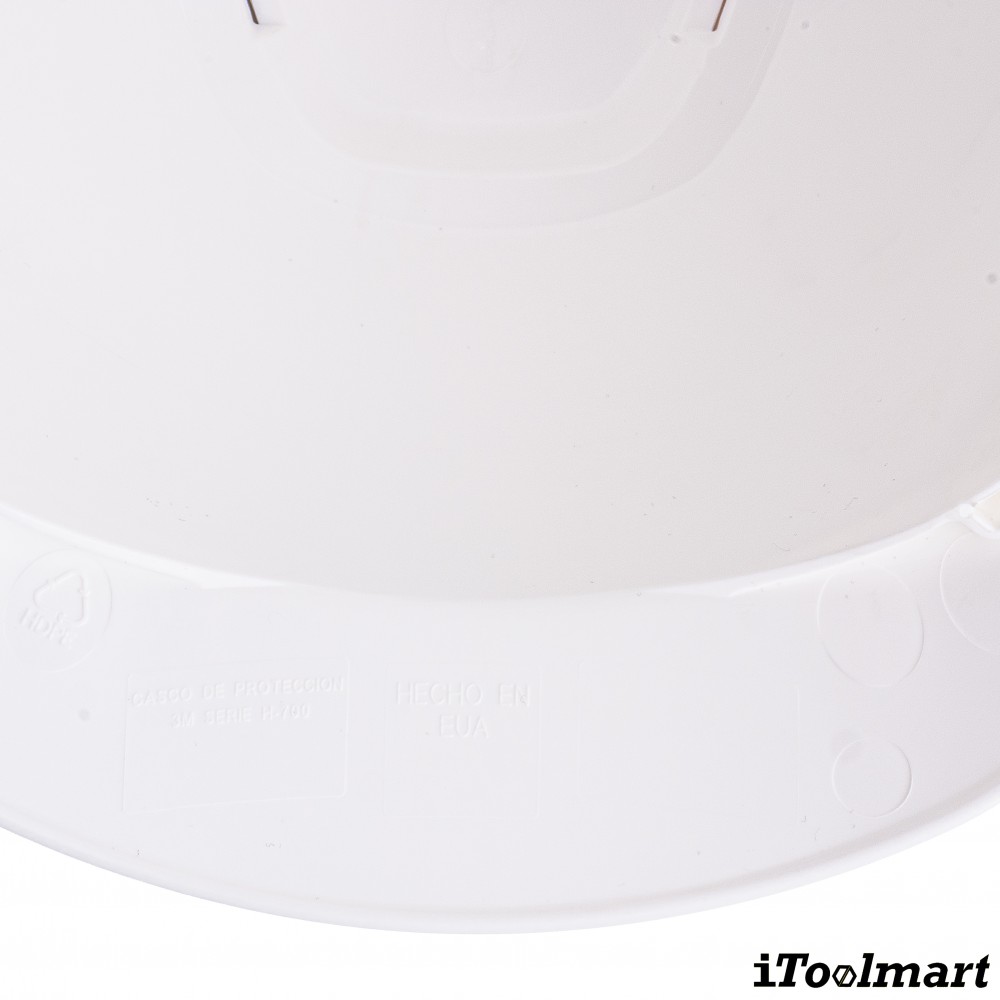 หมวกนิรภัย 3M™ H 701SFR UV แบบปรับหมุนระบายอากาศ  สีขาว  ไม่รวมสายรัดคาง  7100239982