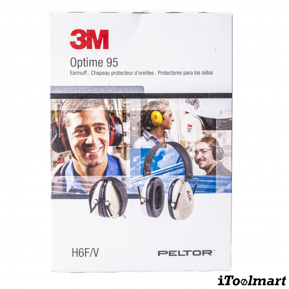 ที่ครอบหูลดเสียง 3M H6F V PELTOR Optime 95 แบบคาดศีรษะ สามารถพับได้