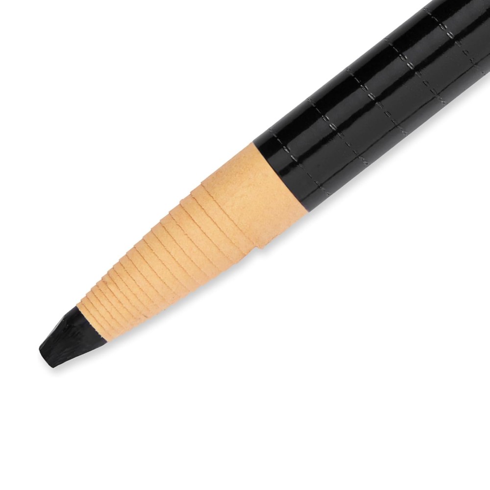 ดินสอมาร์คเกอร์ Sharpie S0305071 Pro Wax Pencil Peel-Off Wax Marks tip 2.0 mm. สีดำ on SKIN and Glass & Plastic