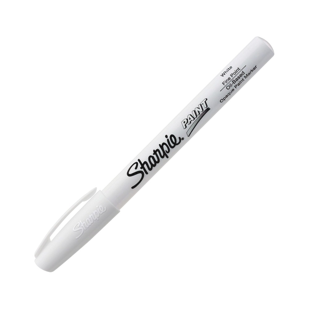 มาร์คเกอร์น้ำมัน Sharpie Oil-Based Paint Marker 35558 Medium Point 2.5 mm. สีขาว