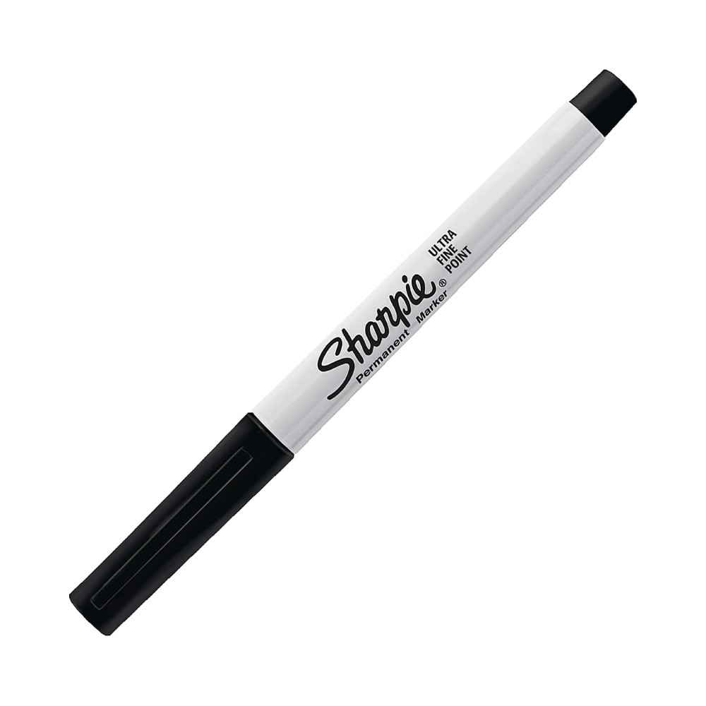 มาร์คเกอร์ Sharpie Permanent Markers 37001 Ultra Fine Tip 0.5 mm. สีดำ